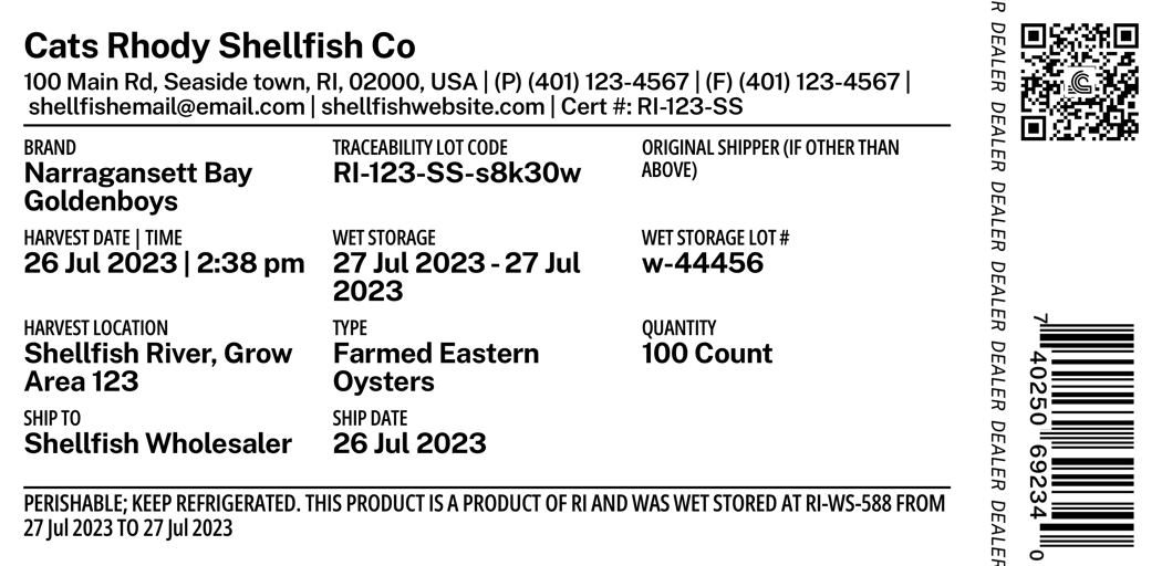 Shellfish Tag Labels The Crimes Behind the Seafood You Eat